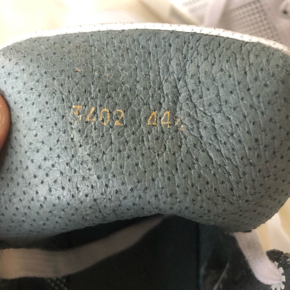 ALESSANDRO DELL’ ACQUA Perforated Leather Sneakers - Picture 6 of 8